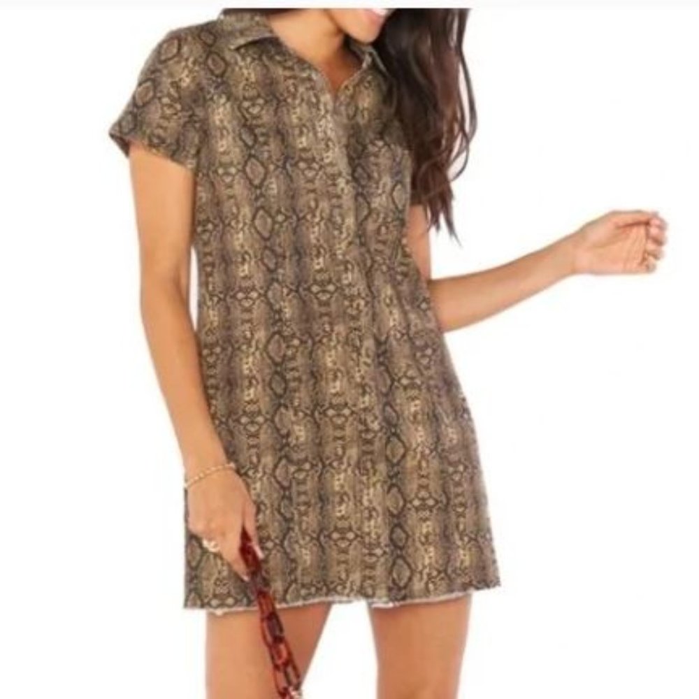Show Me Your MuMu - Cyrus Mini Dress - Queen Cobra (Mob Wife Aesthetic)